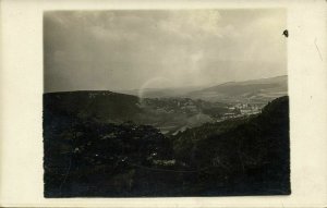 luxemburg, ECHTERNACH, Panorama from Wolfschlucht (1929) RPPC Postcard