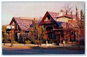 c1940's Tarpoffs Restaurant Dining Dancing Roadside Lansing Michigan MI Postcard