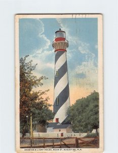 Postcard Anastasia Light House, St. Augustine, Florida