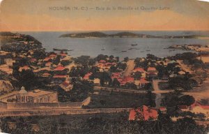 Noumea New Caledonia Baie de la Moselle Birds Eye View Vintage Postcard AA65801