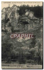 Old Postcard The Saint More Sites Scenic View Cave Pere Leuleu