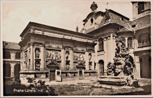 Czech Republic Prague Praha Loreta  Vintage RPPC C181