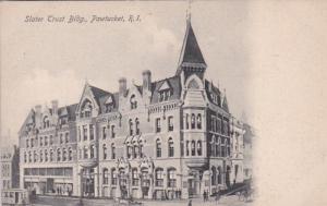 Rhode Island Pawtucket Slater Trust Building