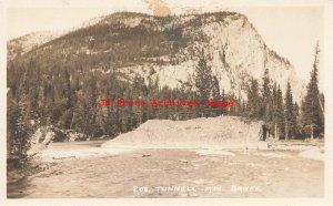 Canada, Alberta, Banff, RPPC, Tunnell Mountain, Harmon Photo No 208