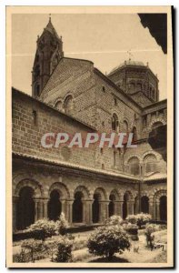 Old Postcard Le Puy Haute Loire Court and Cloister Gallery