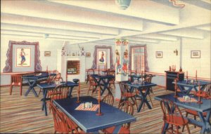 Pittsburg KS Hotel Besse Swedish Room NICE LINEN Postcard EXC COND