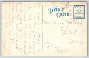 Mauston Wisconsin~Electric Power House Bldg~Dam Falls~Bridge~c1910 Postcard