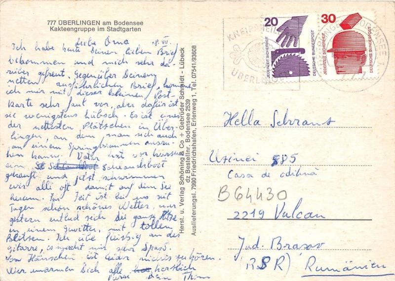 B64430 uberlingen am Bodensee Stadtgarten  germany