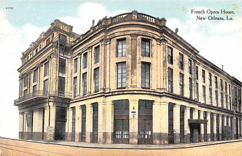 French Opera House New Orleans, LA USA Unused 