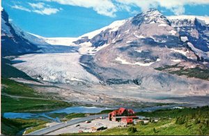 Canada Alberta Columbia Icefields and Chalet The Athabasca Glacier