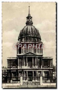 Postcard Old Paris Dome des Invalides