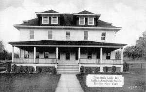 Tennanah Lake Inn Roscoe, New York Postcard