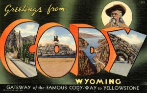 Large Letter - Cody, Wyoming