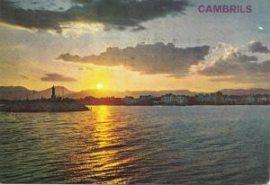 BF15110 costa dorada cambrils puesta de sol spain front/back image