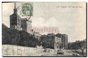 Old Postcard Avignon The Popes' Palace