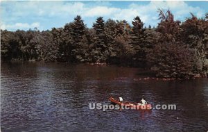 Canoeing, Islands - Lake George, New York