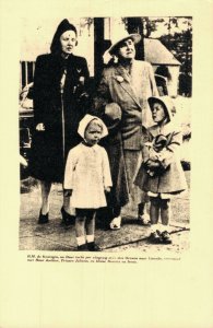 Netherlands Queen Juliana Beatrix Vintage Postcard 07.10