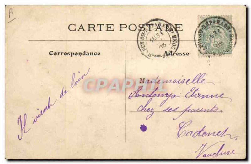 Old Postcard Fantasy Poisson April 1st Easter