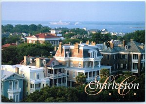South Battery homes with the Charleston Harbor - Charleston, South Carolina