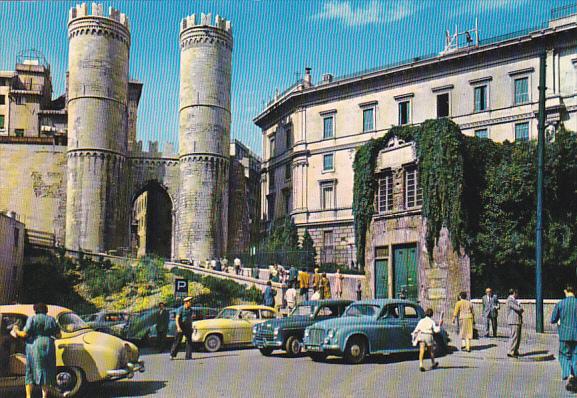 Italy Genova Casa di Colombo e Torri di Porta Soprano