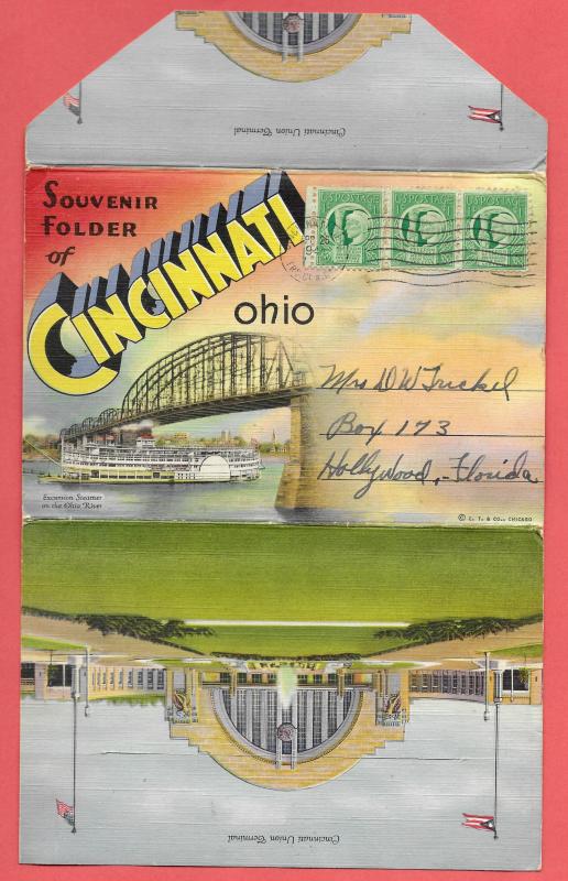 Souvenir Folder of Cincinnati, Ohio