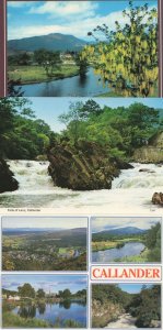 The Falls of Leny Callander Perthshire 3x Scottish Postcard s