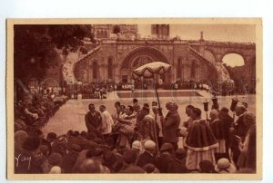 497154 France LOURDES Blessing of the sick Vintage postcard