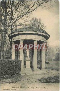 Old Postcard Chateau de Chantilly (Oise) Temple of Diana