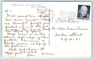 DOVER, DE Delaware ~ SILVER LAKE View 1971 Kent County Postcard