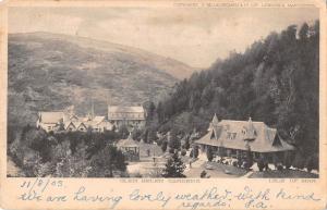 uk38051 glen helen gardens isle of man real photo uk lot 14 uk