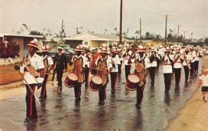 Freeport Bahamas Royal Bahamas Police Band Parade Vintage Postcard J80363