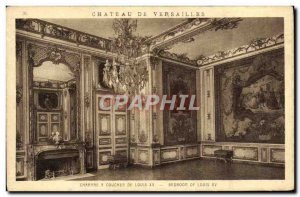 Old Postcard Chateau De Versailles Room A Sunset From Louis XV