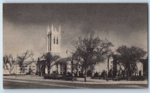 1940 Topeka Kansas Postcard State Colleges Municipal Universities Building