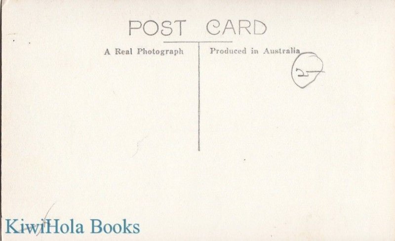 Postcard RPPC Drive Along Yarra Melbourne Australia