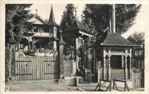 Romania Baile Sovata Bernády wood patterns carved gate Szovátafürdő Bernády kapu