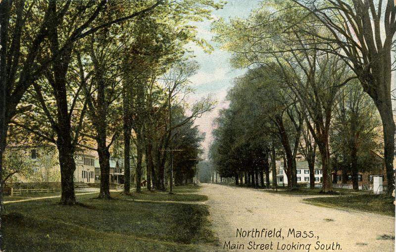 MA - Northfield. Main Street looking south