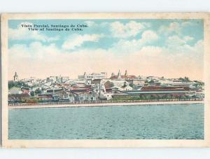 Unused Old Postcard VISTA PARCIAL Santiago De Cuba F5329