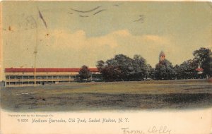 J16/ Sacket Harbor New York Postcard c1910 Old Post Madison Barracks 51