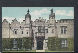 Suffolk Postcard - Hengrave Hall, Near Bury St Edmunds    T7086