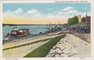 Illinois Cairo Cairo Levee And Water Front Curteich