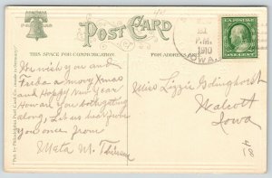 Christmas Calligraphy~Neighbors Chat~Winter Cottage~Lake~Windmill~John Winsch