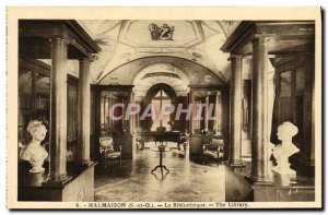 Old Postcard Malmaison Library