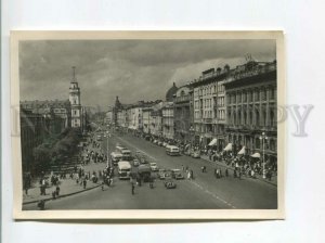 482891 1954 Leningrad Nevsky prospect bus trolleybus cars ed. 15000