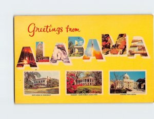 Postcard Greetings from Alabama