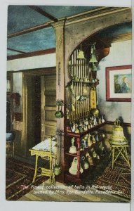 Pasadena California Finest Collection of Bells, Mrs. Rbt Burdette Postcard N7