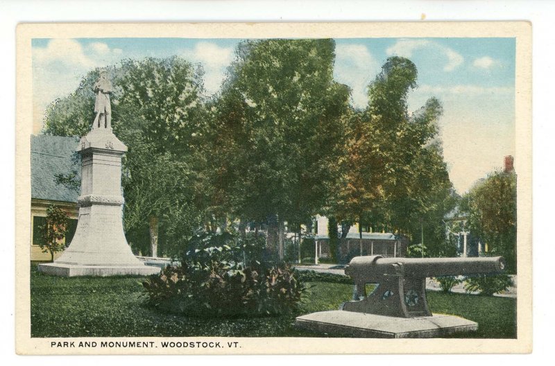 VT - Woodstock. Park & Monument