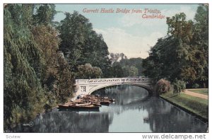 Garrett Hostle Bridge from Trinity, Cambridge, England, 1900-10s