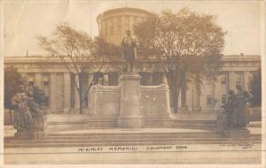 Columbus Ohio McKinley Memorial Real Photo Antique Postcard K45215