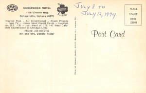 Schererville, Indiana, Underwood Motel, AA364-17