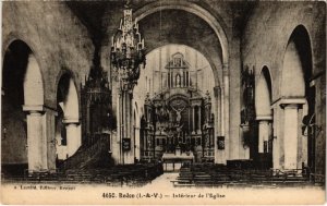 CPA Redon Interieur de l'Eglise FRANCE (1015086)
